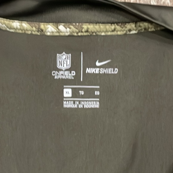 Nike Dallas Cowboys Jacket Mens Green Salute to Service Pullover Shield Size XL - Picture 4 of 6